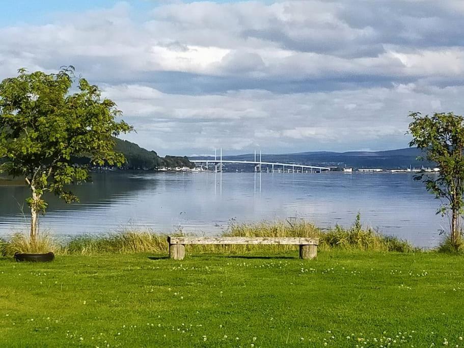 Spacious Sea View Home 5 Miles From Inverness North Kessock Esterno foto